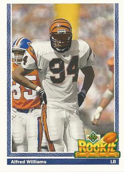 1991 Upper Deck #623 Alfred Williams Front