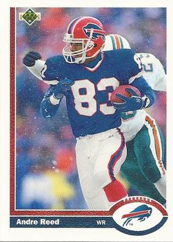1991 Upper Deck #43 Andre Reed Front