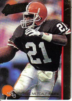 1992 Action Packed #45 Eric Metcalf Front