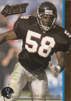 1992 Action Packed #6 Jessie Tuggle Front