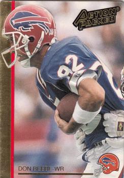 1992 Action Packed #17 Don Beebe Front