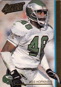 1992 Action Packed #208 Wes Hopkins Front