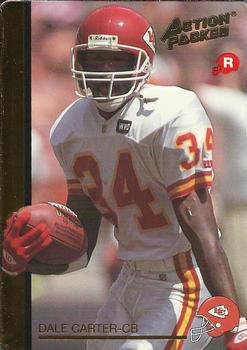 1992 Action Packed Rookie/Update #38 Dale Carter Front