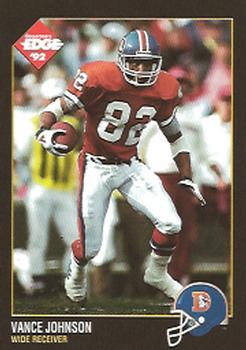 1992 Collector's Edge #40 Vance Johnson Front