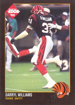 1992 Collector's Edge #226 Darryl Williams Front