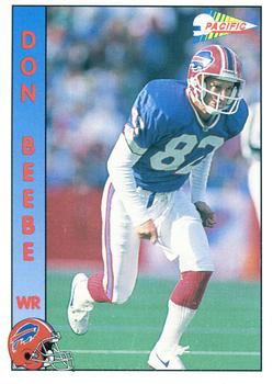 1992 Pacific #14 Don Beebe Front