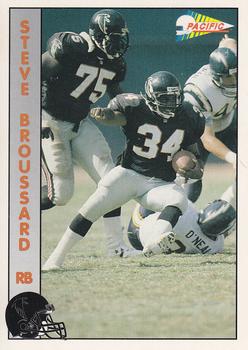1992 Pacific #1 Steve Broussard Front