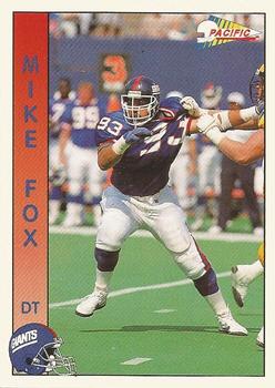 1992 Pacific #217 Mike Fox Front