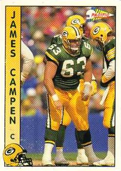 1992 Pacific #424 James Campen Front