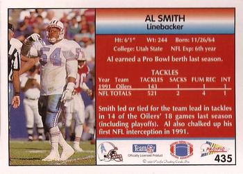 1992 Pacific #435 Al Smith Back