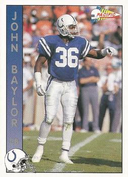 1992 Pacific #445 John Baylor Front