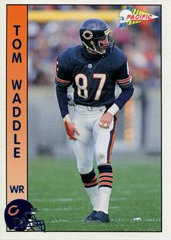 1992 Pacific #37 Tom Waddle Front