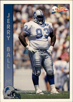 1992 Pacific #87 Jerry Ball Front