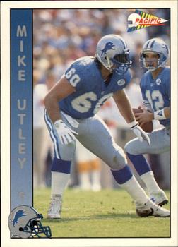 1992 Pacific #97 Mike Utley Front