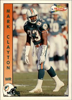 1992 Pacific #166 Mark Clayton Front