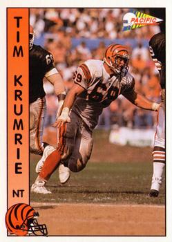 1992 Pacific #364 Tim Krumrie Front