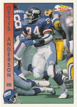 1992 Pacific #541 Ottis Anderson Front