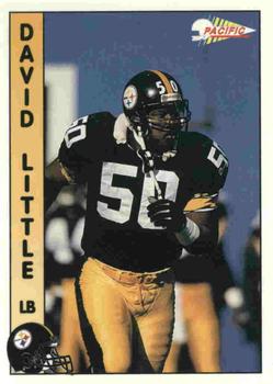 1992 Pacific #592 David Little Front