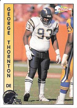 1992 Pacific #596 George Thornton Front