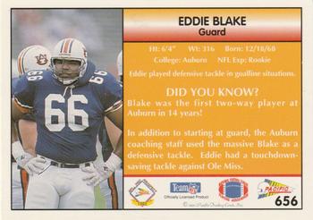 1992 Pacific #656 Eddie Blake Back