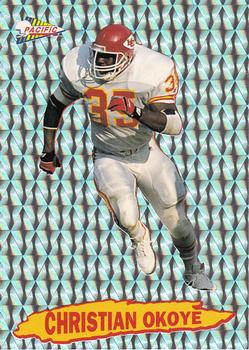 1992 Pacific - Prism #3 Christian Okoye Front