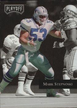 1992 Playoff #44 Mark Stepnoski Front