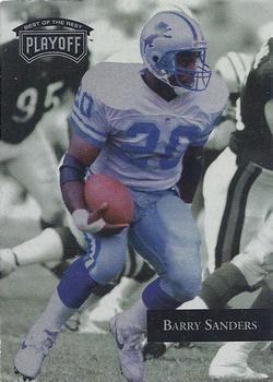 1992 Playoff #138 Barry Sanders Front