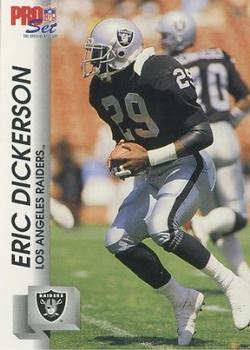 1992 Pro Set #537 Eric Dickerson Front