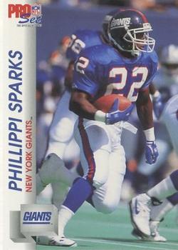 1992 Pro Set #596 Phillippi Sparks Front