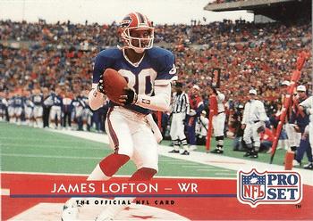 1992 Pro Set #98 James Lofton Front