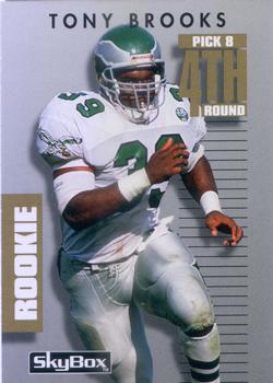 1992 SkyBox Prime Time #182 Tony Brooks Front