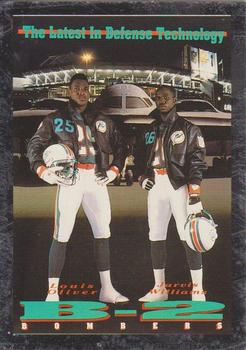 1992 SkyBox Prime Time - Poster Cards #M08 Jarvis Williams / Louis Oliver Front
