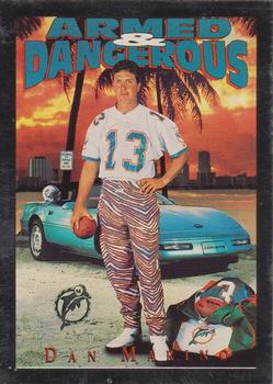 1992 SkyBox Prime Time - Poster Cards #M09 Dan Marino Front