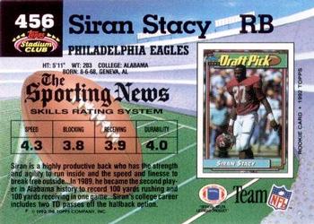 1992 Stadium Club #456 Siran Stacy Back