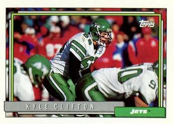 1992 Topps #115 Kyle Clifton Front