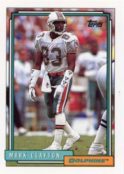 1992 Topps #120 Mark Clayton Front