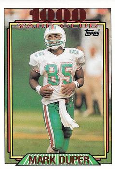 1992 Topps - 1000 Yard Club #9 Mark Duper Front