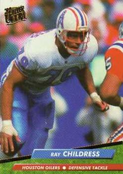 1992 Ultra #140 Ray Childress Front