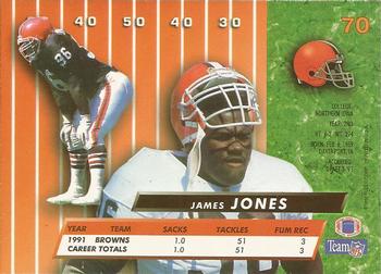 1992 Ultra #70 James Jones Back