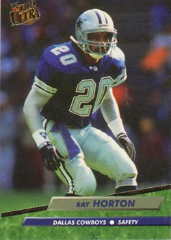 1992 Ultra #82 Ray Horton Front