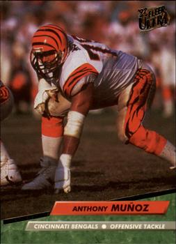 1992 Ultra #62 Anthony Munoz Front