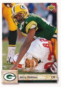 1992 Upper Deck #530 Jerry Holmes Front