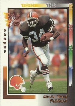1992 Wild Card #173 Kevin Mack Front