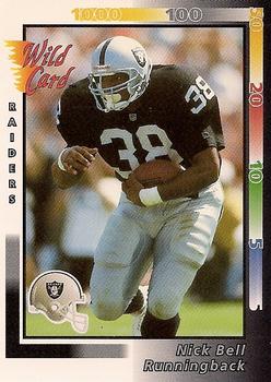 1992 Wild Card #72 Nick Bell Front