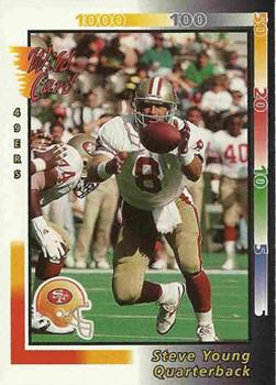 1992 Wild Card #98 Steve Young Front