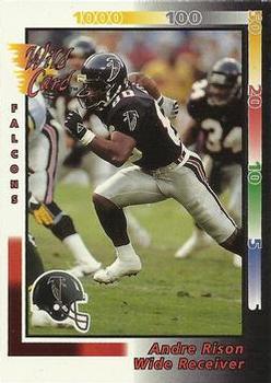 1992 Wild Card #146 Andre Rison Front