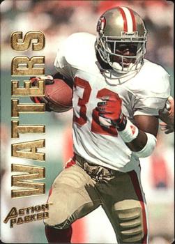 1993 Action Packed #38 Ricky Watters Front