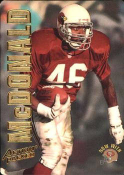 1993 Action Packed #124 Tim McDonald Front