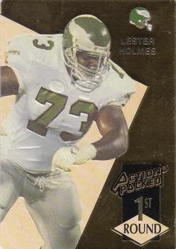 1993 Action Packed #180 Lester Holmes Front