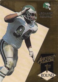 1993 Action Packed #185 Leonard Renfro Front